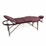Массажный стол UNIX Comfort 3 Section Burgundy