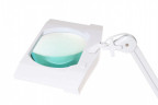 Лампа-лупа бестеневая MED-MOS 9002LED-FS (9008LED-D-189-Ш4) с напольным кронштейном